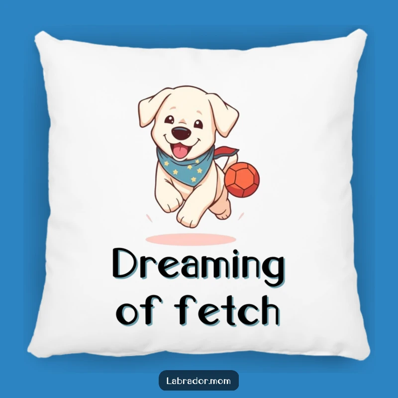 Funny Kawaii Lab Pillow: Cozy Dog Decor, Super Cute Funny Gift!