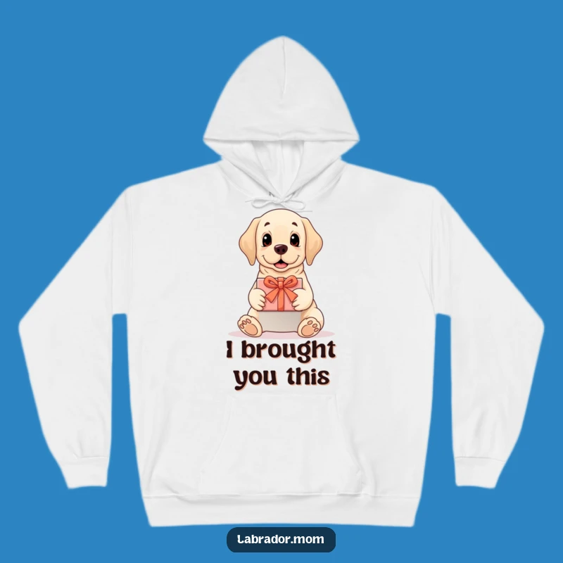 Funny Labrador Gift Hoodie: Cozy Giving Dog Sweatshirt, Great Present