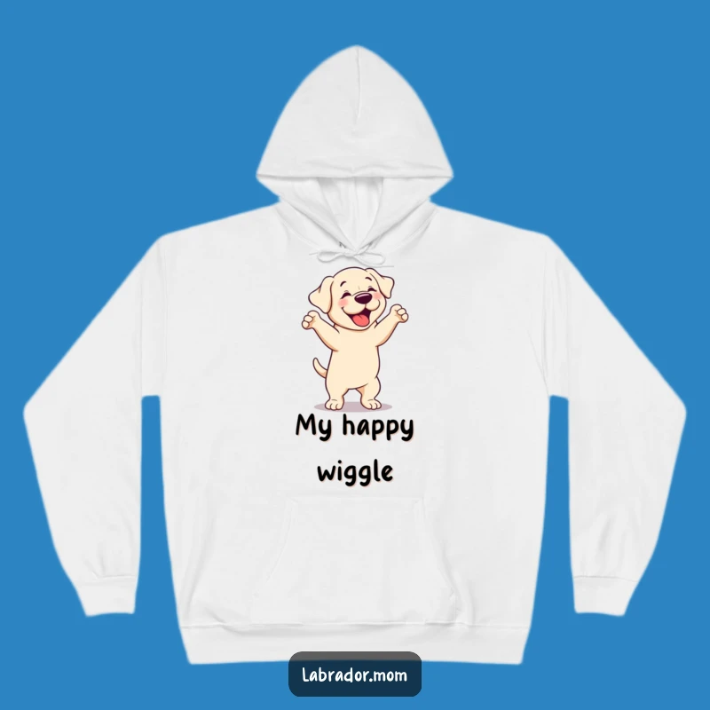 Funny Cute Labrador Hoodie: Cozy Up with Silly Dance Vibes, A Wonderful Funny Gift