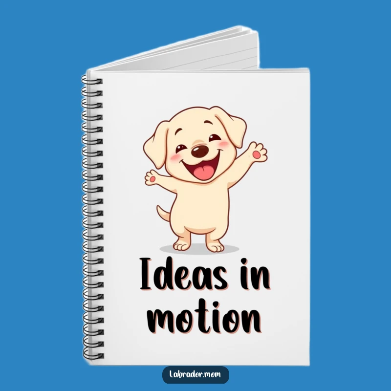 Funny Kawaii Labrador Notebook - Silly Dance Journal, Great Gift for Creators