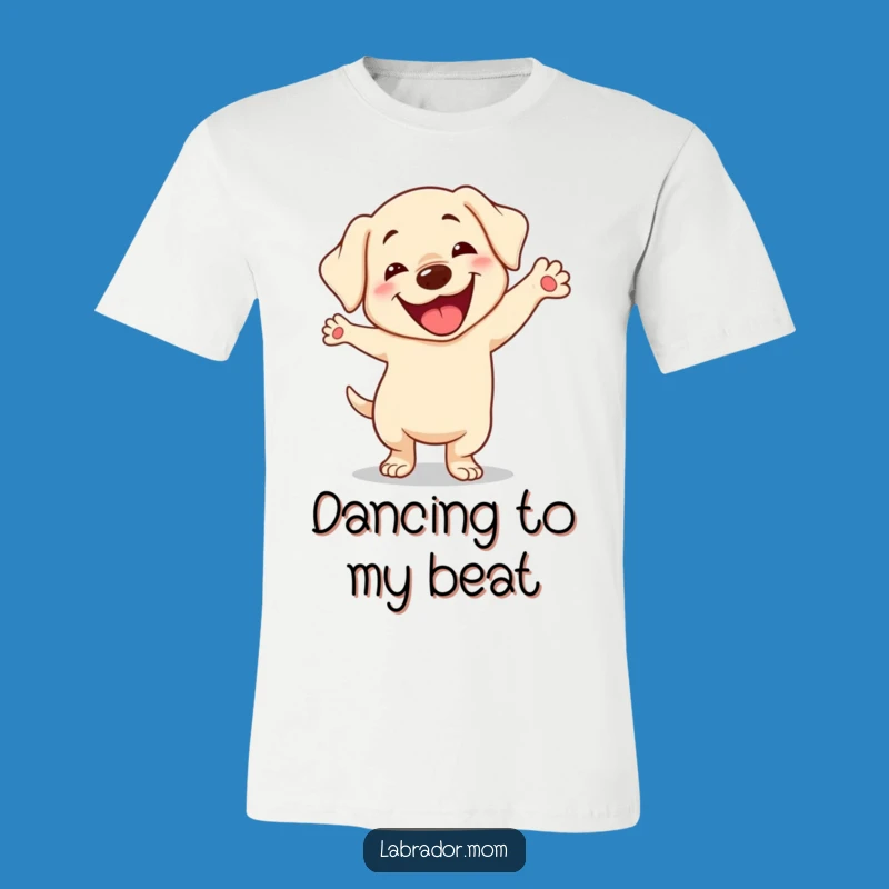 Funny Kawaii Labrador T-Shirt - Silly Dance Tee, Hilarious Dog Lover Gift