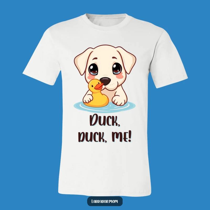 Funny Kawaii Lab T-Shirt: Curious Dog Tee, Perfect Funny Gift!